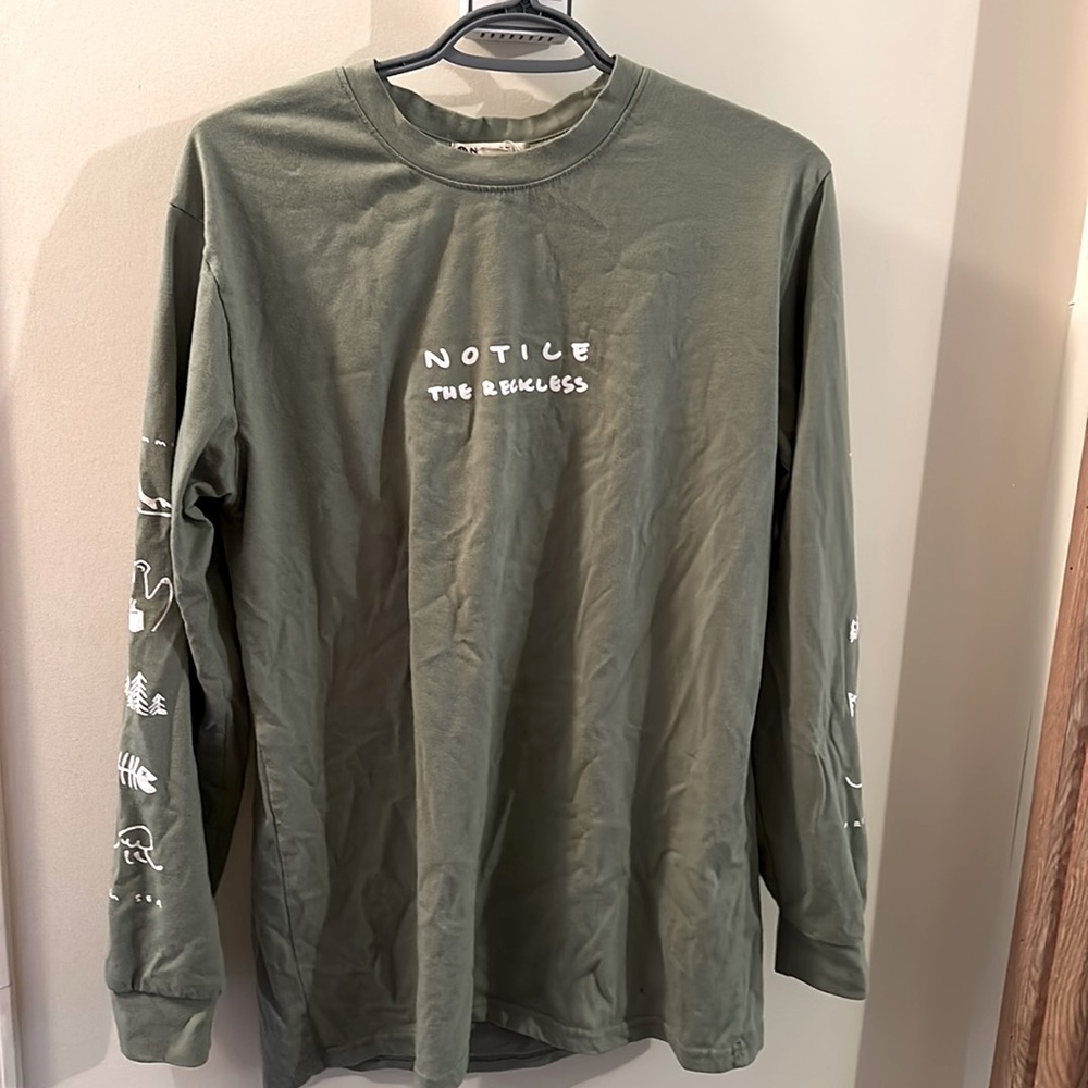 Notice the Reckless - Women’s size L - Long sleeve